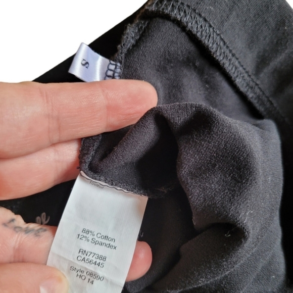 🌟3 For $15 SALE🌟 Madewell Black Knit Leggings - Picture 4 of 5